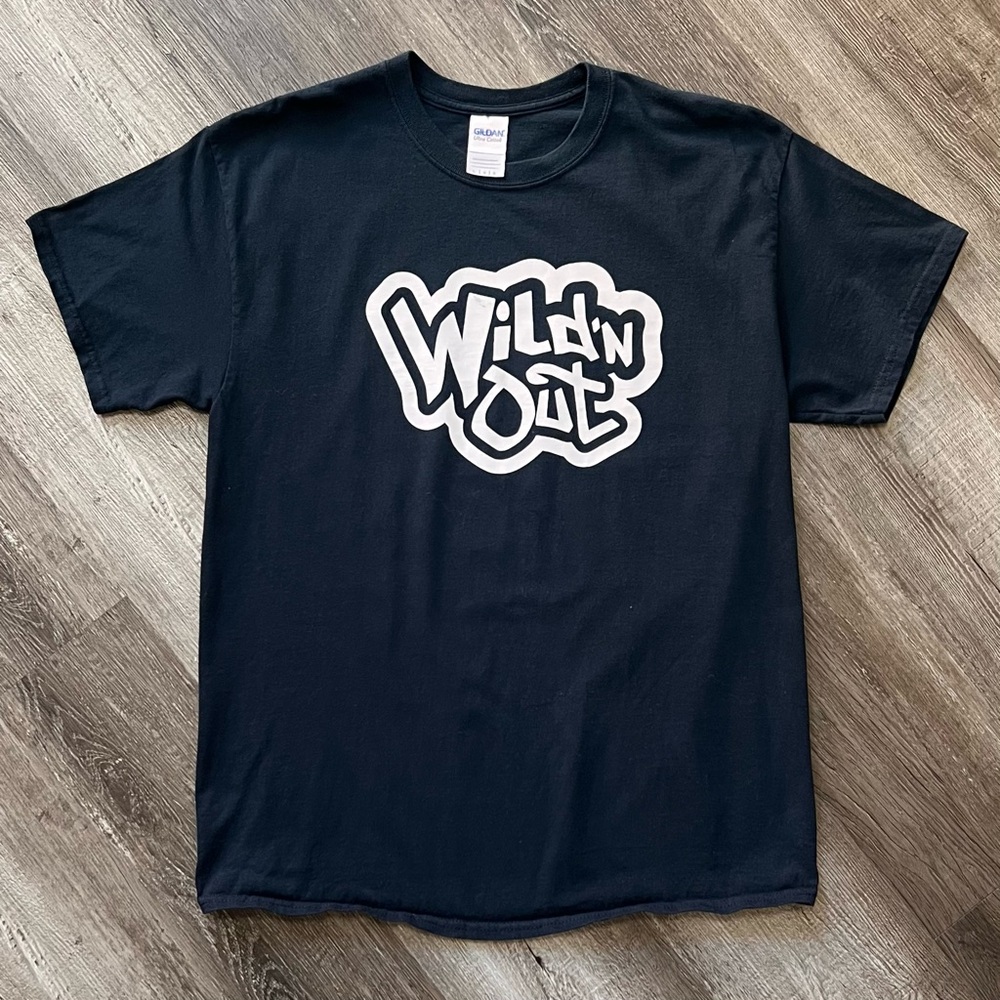 Wild’N Out Show Cotton Black T-Shirt Large